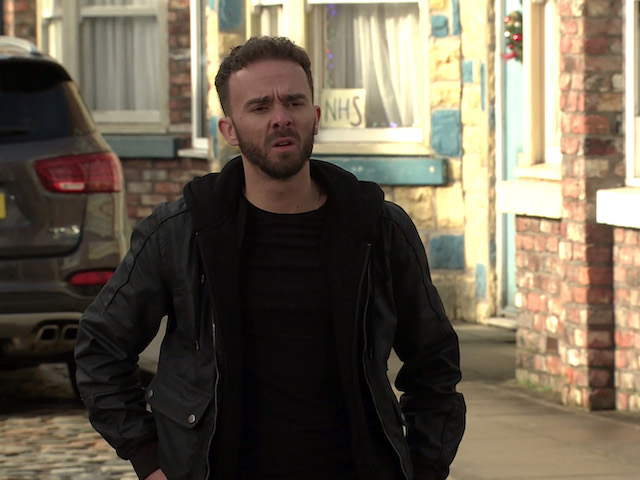David on Coronation Street on December 21, 2020