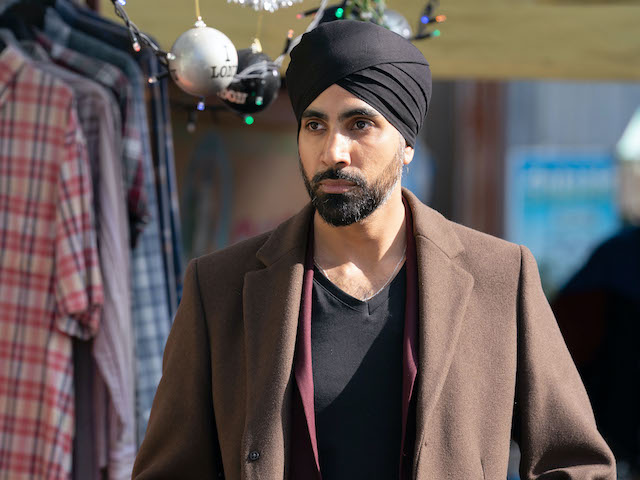 Kheerat on EastEnders on December 10, 2020