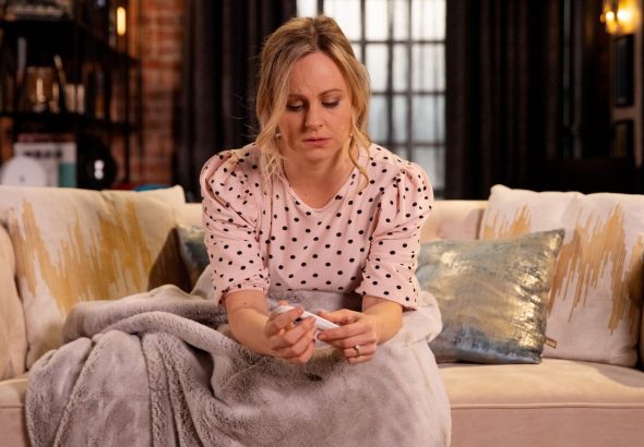 Tina O'Brien as Sarah Barlow on Coronation Street