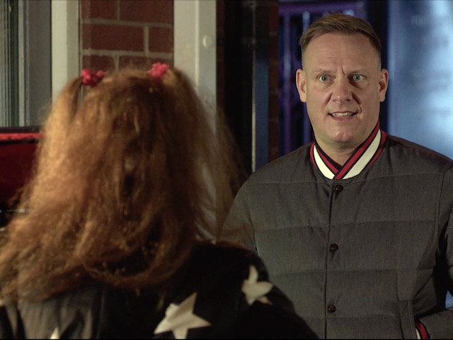 Gemma and Sean on Coronation Street on January 22, 2021