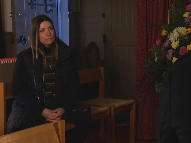 Harriet and Charles on Emmerdale on January 26, 2021