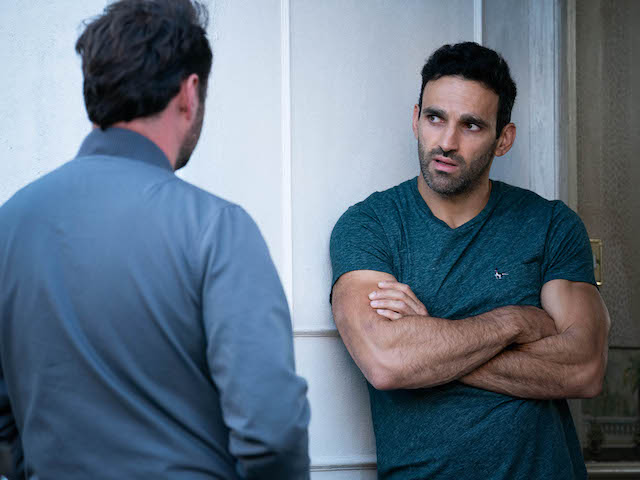Martin and Kush on EastEnders on October 22, 2020
