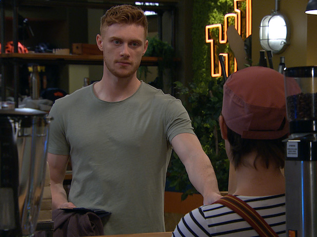 Luke and Victoria on Emmerdale on August 3, 2020