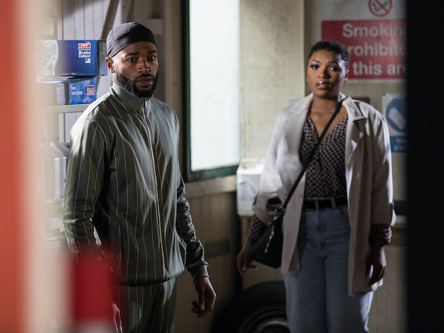 Toby and Celeste on Hollyoaks on November 23, 2020