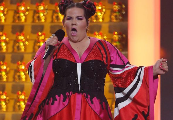 Netta pictured on May 12, 2018