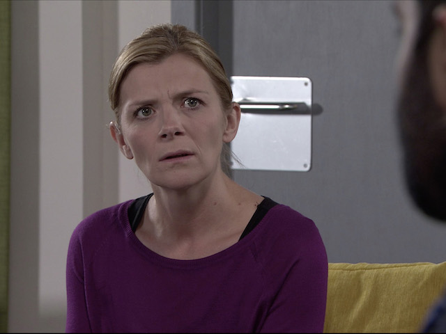 Imran and Leanne on Coronation Street on November 23, 2020