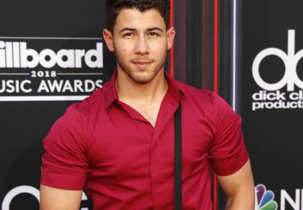 Nick Jonas pictured on May 20, 2018