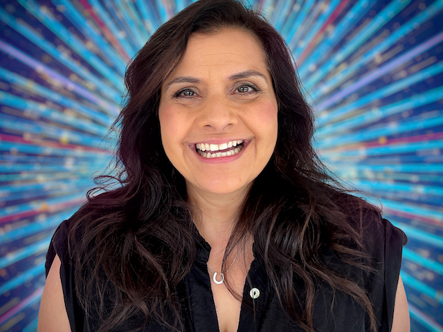 Nina Wadia in Strictly Come Dancing 2021