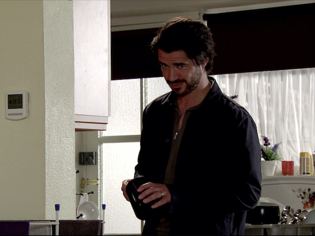 Sam Robertson as Adam Barlow in Coronation Street