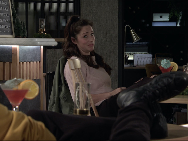 Shona and Simon on Coronation Street on December 18, 2020