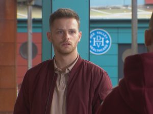 Jordan on Hollyoaks on November 16, 2020