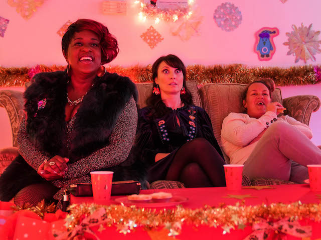 Kim, Honey and Karen on EastEnders on December 18, 2020