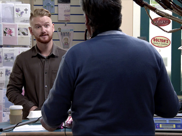 Gary on Coronation Street on July 24, 2020