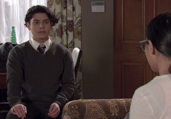 Aadi on Coronation Street on May 17, 2021