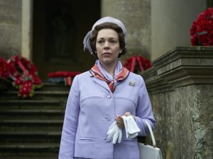 Olivia Colman as Queen Elizabeth II in The Crown