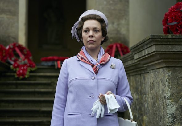 Olivia Colman as Queen Elizabeth II in The Crown