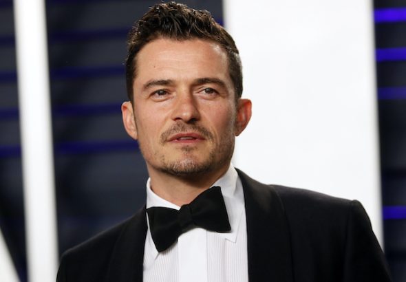 Orlando Bloom pictured on February 24, 2019