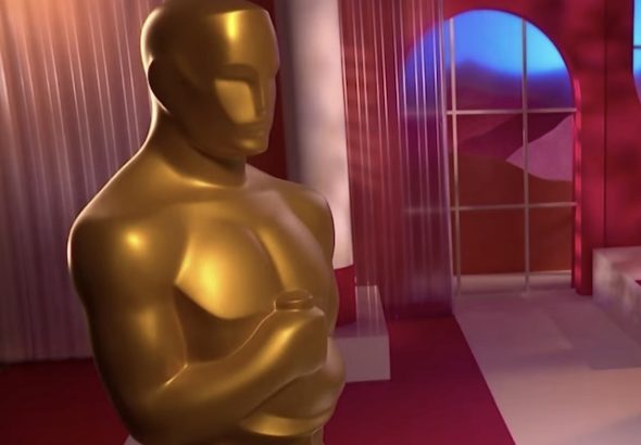 The Oscars statuette