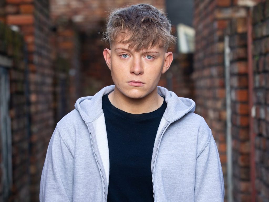 Paddy Bever as Max Turner in Coronation Street