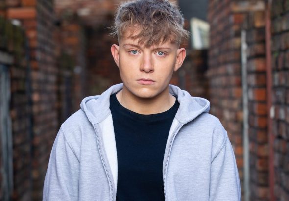 Paddy Bever as Max Turner in Coronation Street