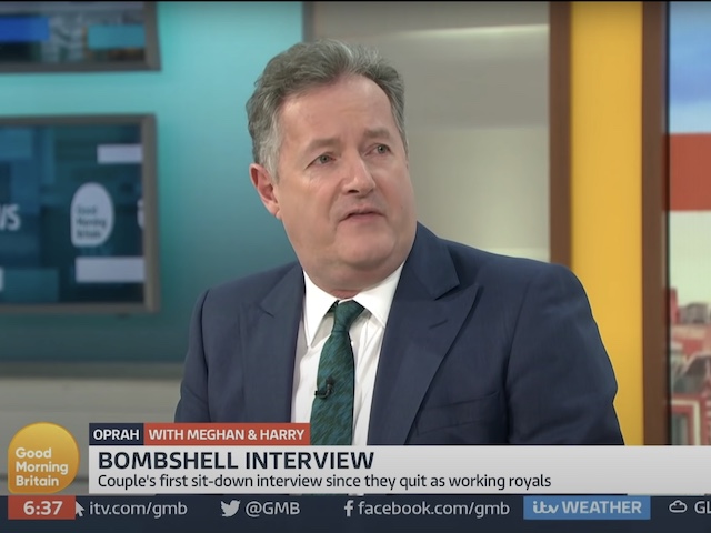 Piers Morgan in Good Morning Britain