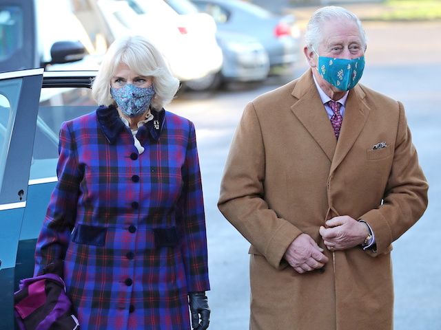 Prince Charles pictured on December 17, 2020