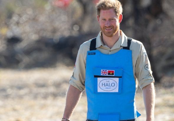Prince Harry pictured on September 27, 2019