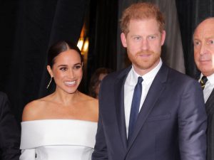 Prince Harry and Meghan Markle pictured on December 6, 2022
