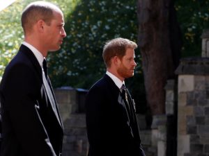 Prince Harry pictured on April 17, 2021