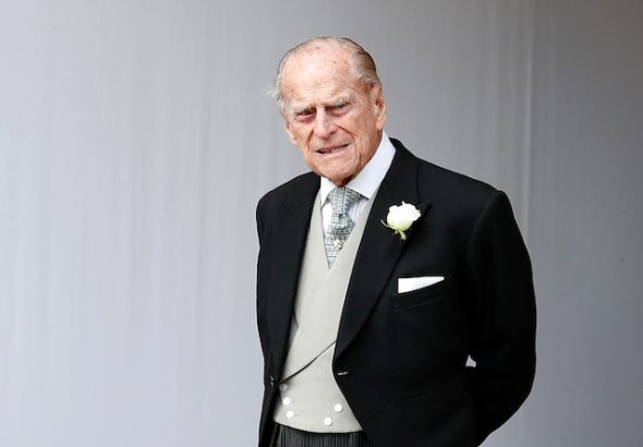 Prince Philip pictured on October 12, 2018