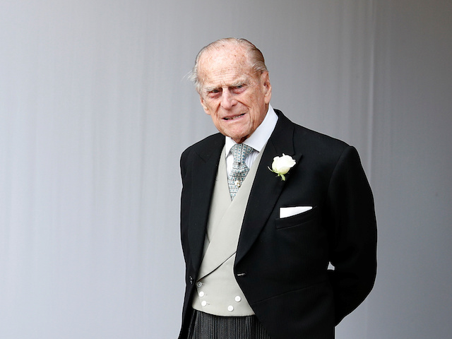 Prince Philip pictured on October 12, 2018