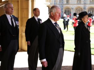 Prince Philip pictured on April 17, 2021