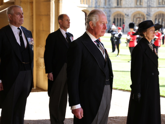 Prince Philip pictured on April 17, 2021