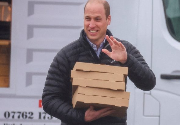 Prince William pictured on April 27, 2023