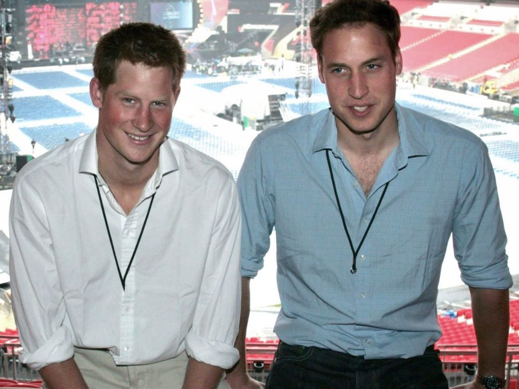 Prince William and Prince Harry pictured on June 30, 2007