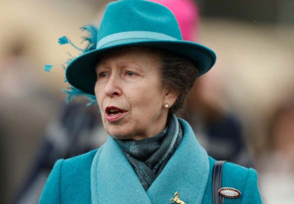 Princess Anne pictured on March 15, 2019