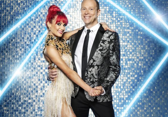 Robert Webb Dianne Buswell on Strictly Come Dancing 2021