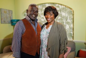 Patrick and Yolande on EastEnders on August 7, 2023