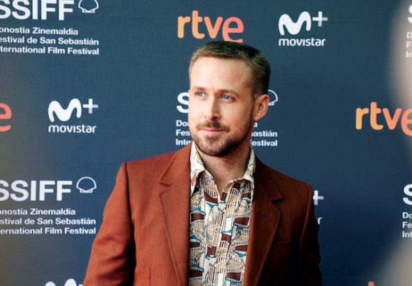 Ryan Gosling pictured on September 24, 2018