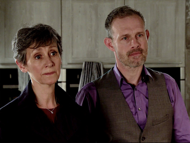 Dr Gaddass and Nick on Coronation Street on July 6, 2020