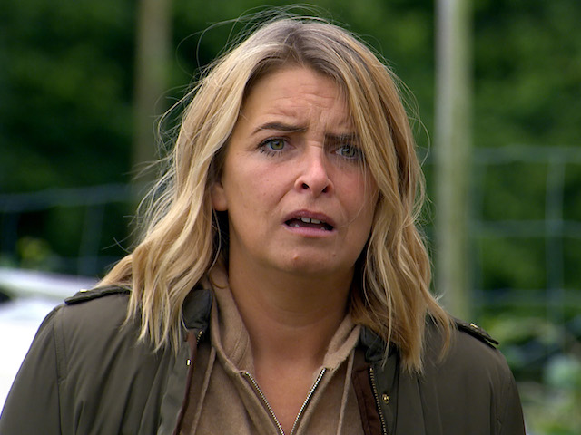 Charity on Emmerdale on November 5, 2020