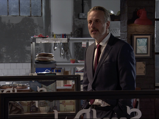 David, Abi, Ray and Debbie on Coronation Street on December 16, 2020