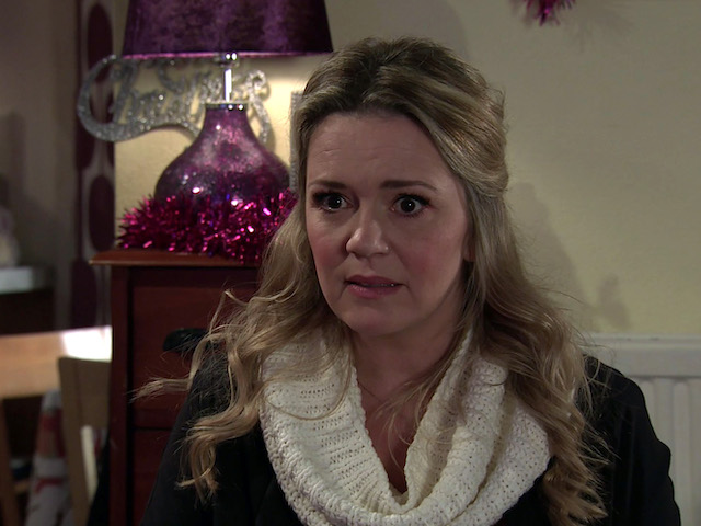 Natasha on Coronation Street on December 21, 2020
