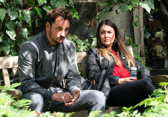 Martin Fowler and Stacey Slater in EastEnders