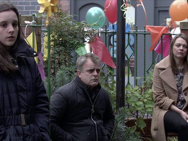 Leanne on Coronation Street on December 4, 2020