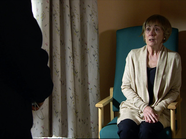 Tim and Elaine on Coronation Street on December 2, 2020
