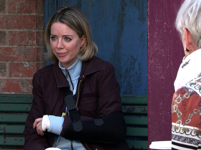 Abi and Debbie on Coronation Street on September 16, 2020