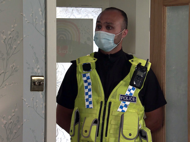 Geoff on Coronation Street on September 9, 2020