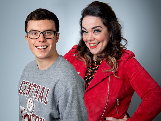 Mandy and Vinny on Emmerdale on June 15, 2020