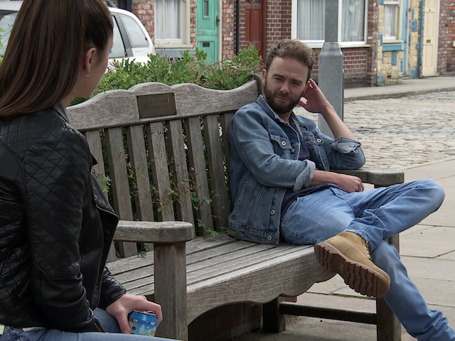 Shona and David on Coronation Street on September 2, 2020